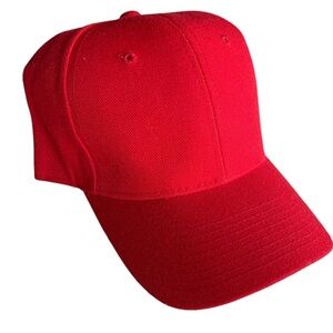 Vintage Blank Wool Fitted Hat Size 7 1/2 Seasonal Headwear